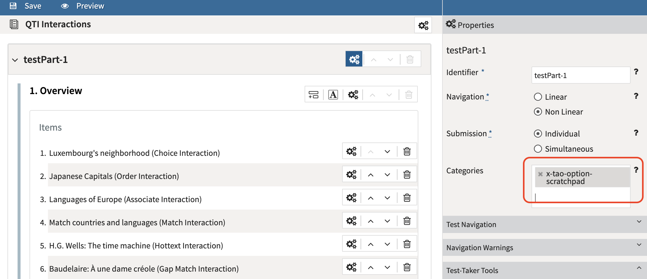 Configuring Scratchpad in TAO Advance