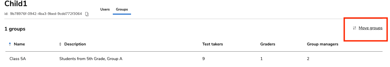 Moving groups to a different OU