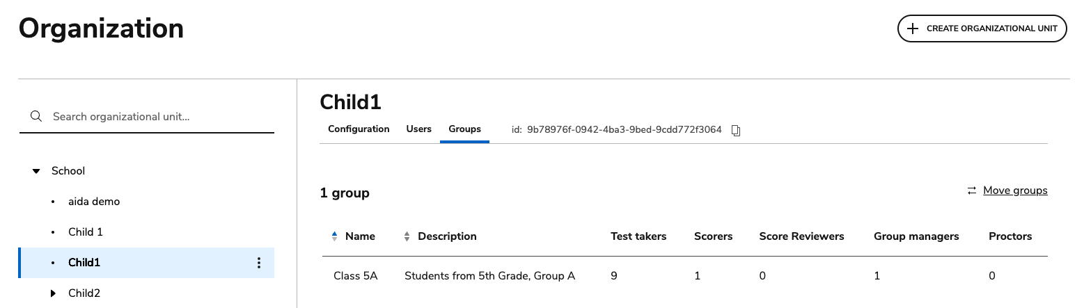 Moving groups to a different OU