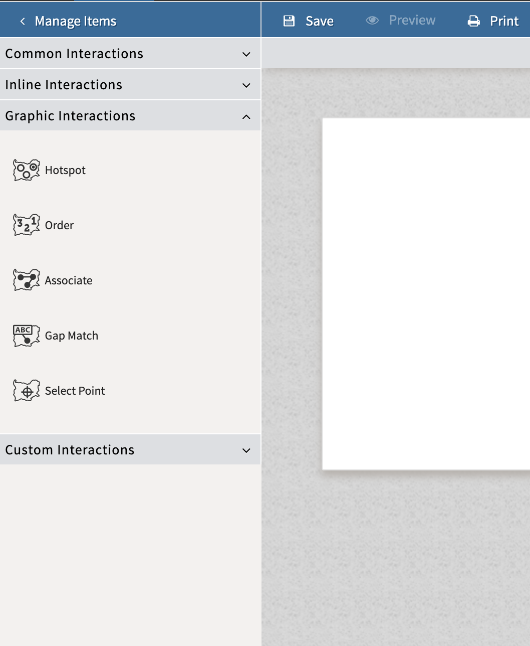 Graphic Interactions